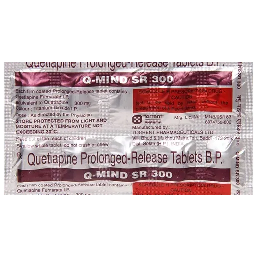 q-mind sr 300mg tablet 10's